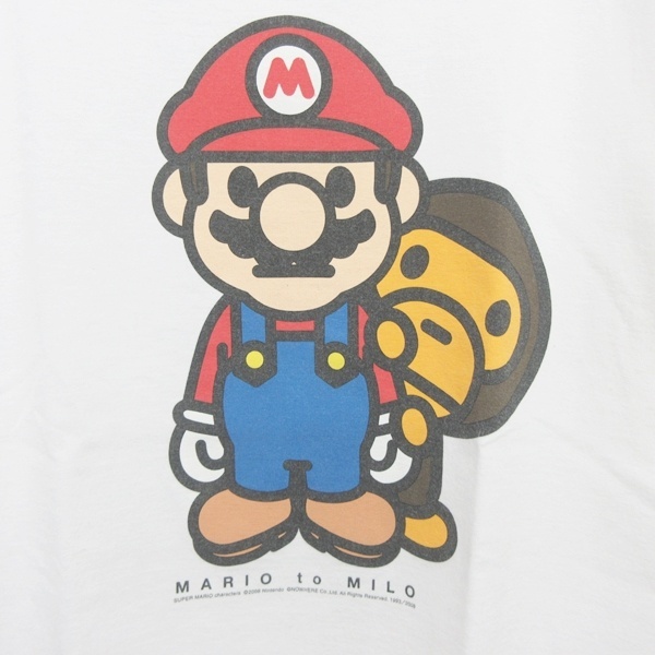 アベイシングエイプ A BATHING APE BAPE x スーパーマリオ コラボ T 