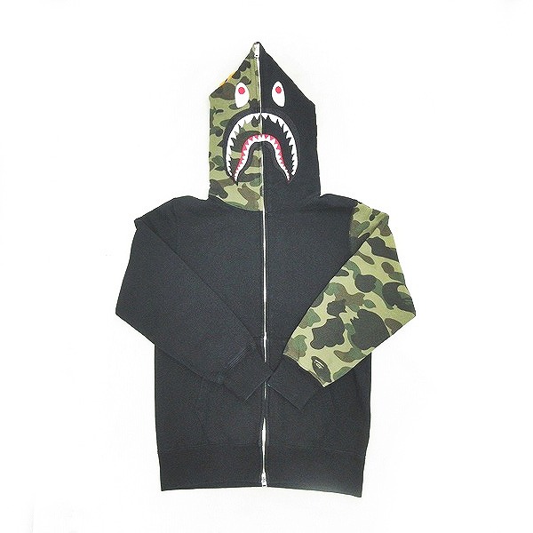 アベイシングエイプ A BATHING APE 美品 SHARK FULL ZIP HOODIE 