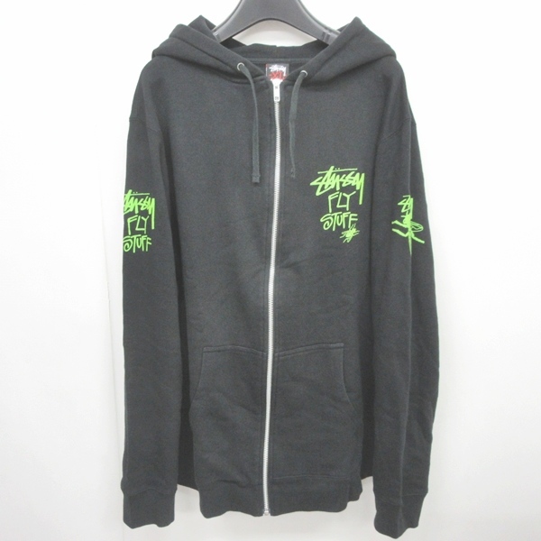 ステューシー STUSSY パーカ スウェット ジャケット FLY STUFF ロゴ 