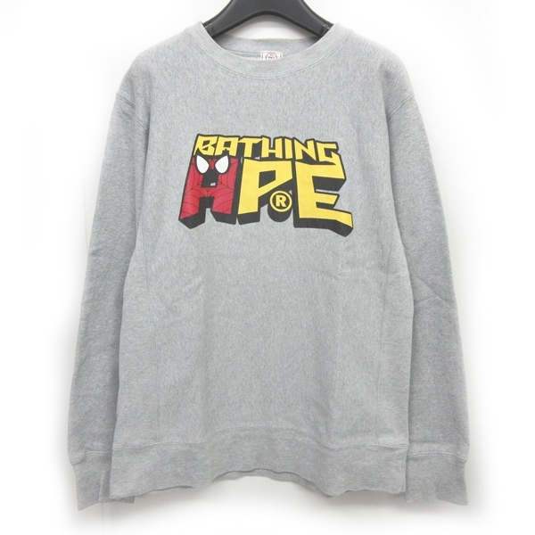 アベイシングエイプ A BATHING APE x スパイダーマン コラボ 