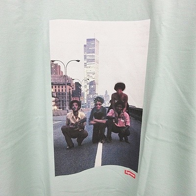 未使用品 シュプリーム Supreme 21ss Augustus Pablo Tee オーガスタス パブロ フォト Tシャツ 半袖 Light Teal 緑系 グリーン M 0627 メンズ 049 ベクトルパーク