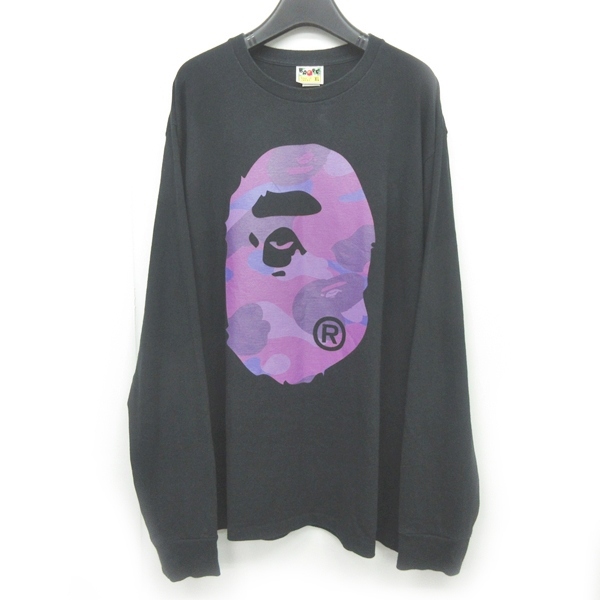 アベイシングエイプ A BATHING APE Tシャツ ロンT カットソー ロゴ 