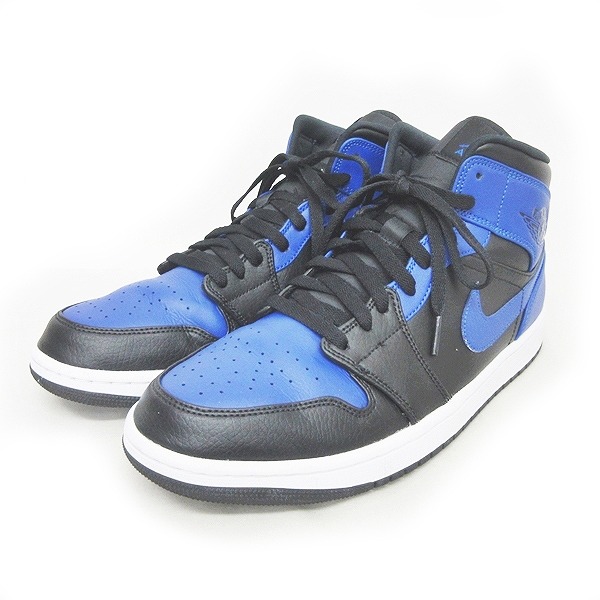 ナイキ NIKE 21SS AIR JORDAN 1 MID HYPER ROYAL 554724-077 エア 