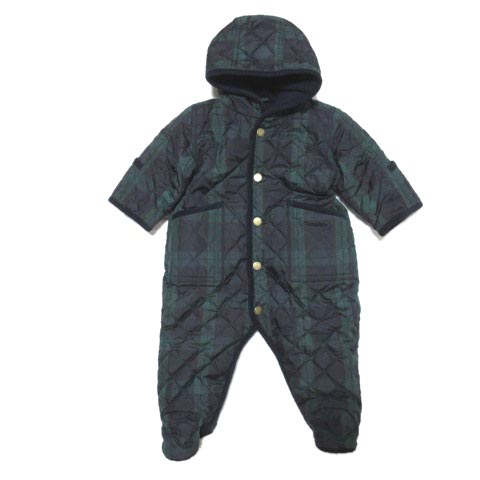 ラルフローレン RALPH LAUREN ブラックウォッチ ロンパース ジャンプ 