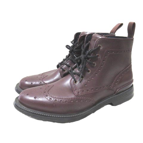 リーガル Regal ブーツ レインシューズ レインブーツ 71hr ワイン ボルドー ジップ L 25 5 26 0cm X メンズ 049 ベクトルパーク