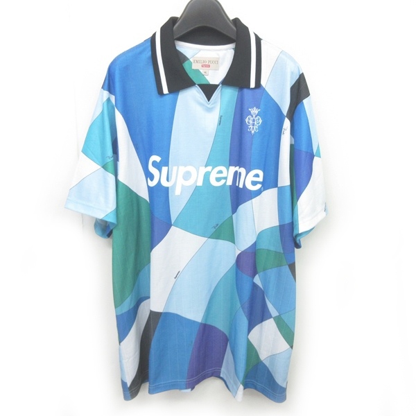 シュプリーム×エミリオプッチ 21SS Soccer Jersey シャツ XL（Supreme 