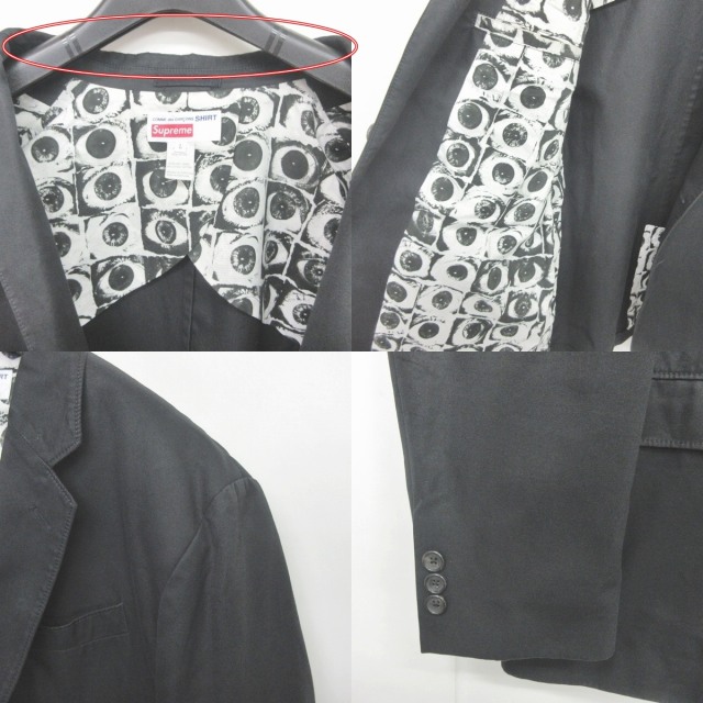 シュプリーム SUPREME ×コムデギャルソンシャツ COMME des GARCONS 