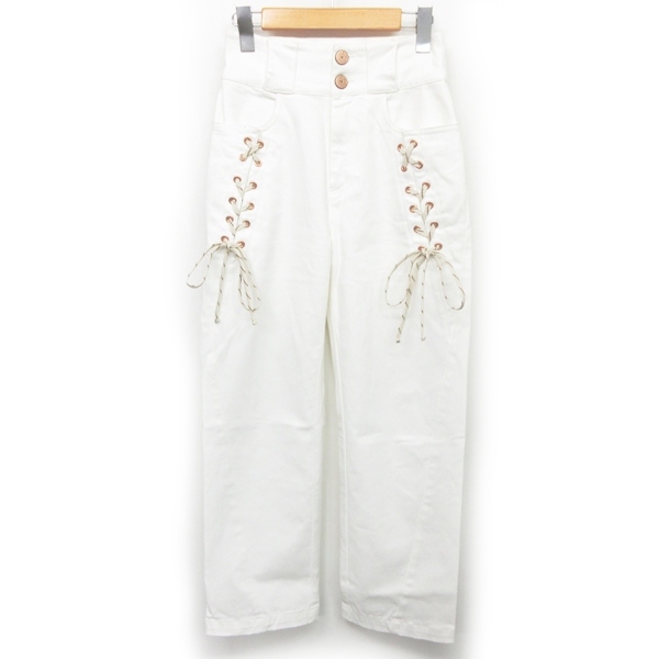 シーバイクロエ SEE BY CHLOE 近年モデル ストレッチパンツ ロング  