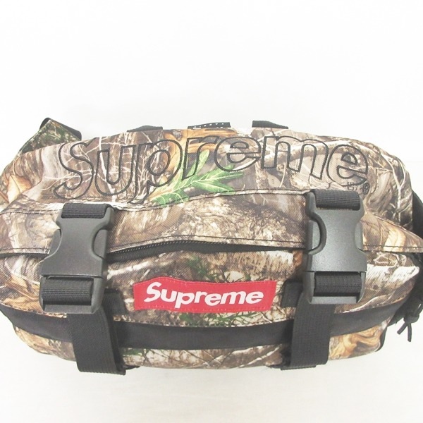 シュプリーム SUPREME 美品 19AW Waist Bag Real Tree Camo ボディ 