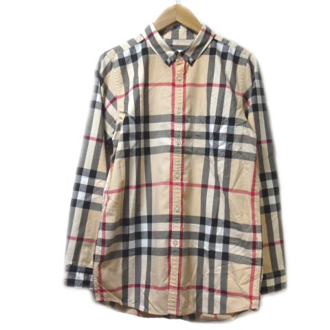 バーバリー チルドレン BURBERRY CHILDREN ノバチェック シャツ 14Y  