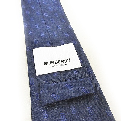 バーバリー BURBERRY 美品 21SS TBモノグラム ネクタイ レギュラー 