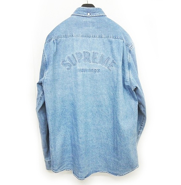シュプリーム SUPREME 17SS Denim Shirt デニムシャツ ボタンダウン 