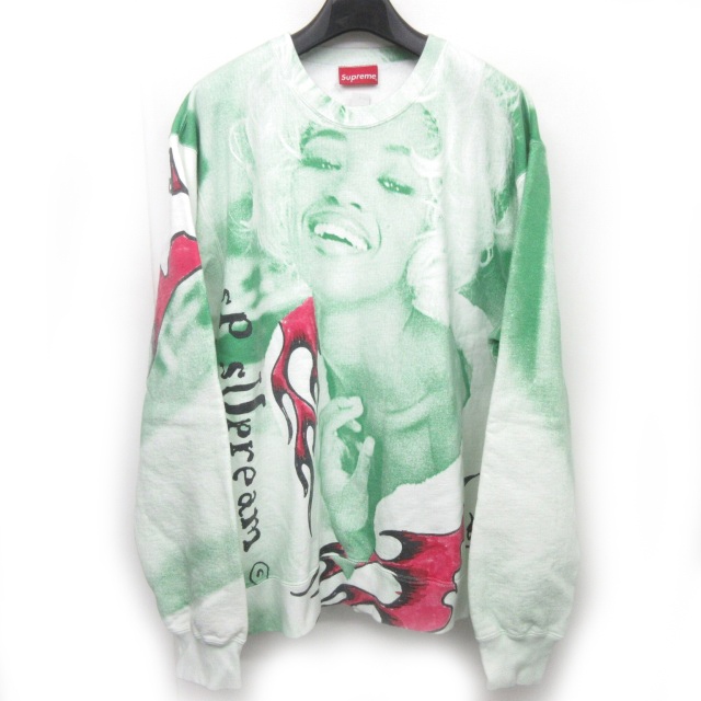 シュプリーム SUPREME 美品 大きいサイズ 20SS Naomi Crewneck ナオミ  