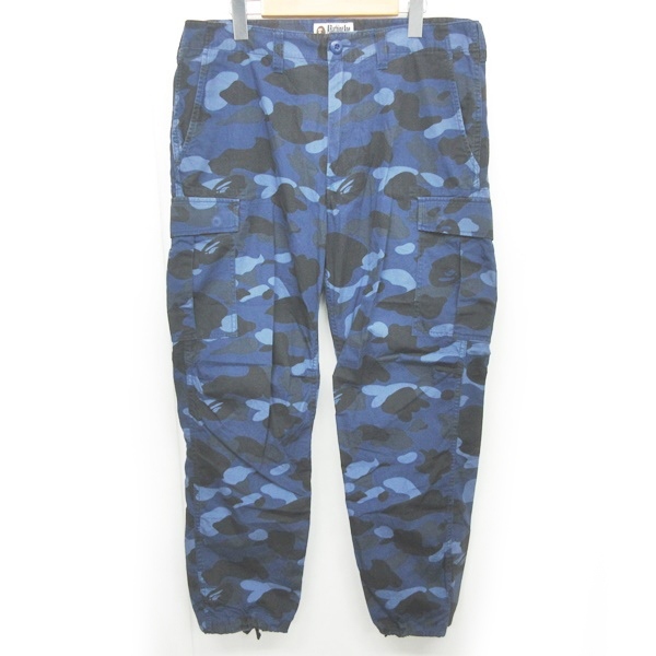 アベイシングエイプ A BATHING APE サルカモ カーゴパンツ 迷彩 