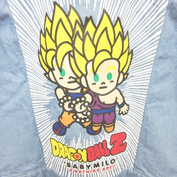未使用品 アベイシングエイプ A BATHING APE × ドラゴンボールZ 20SS  