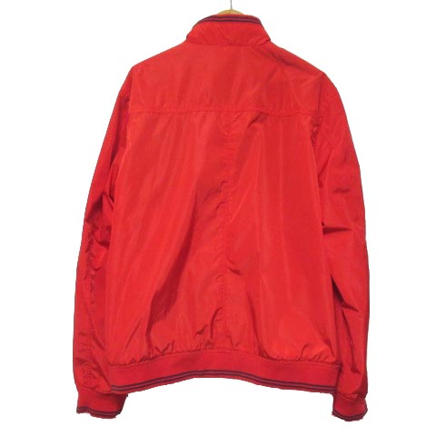カルバンクライン CALVIN KLEIN ナイロン ジャケット 赤 レッド ジップ 