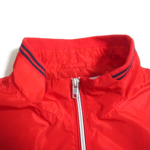 カルバンクライン CALVIN KLEIN ナイロン ジャケット 赤 レッド ジップ 