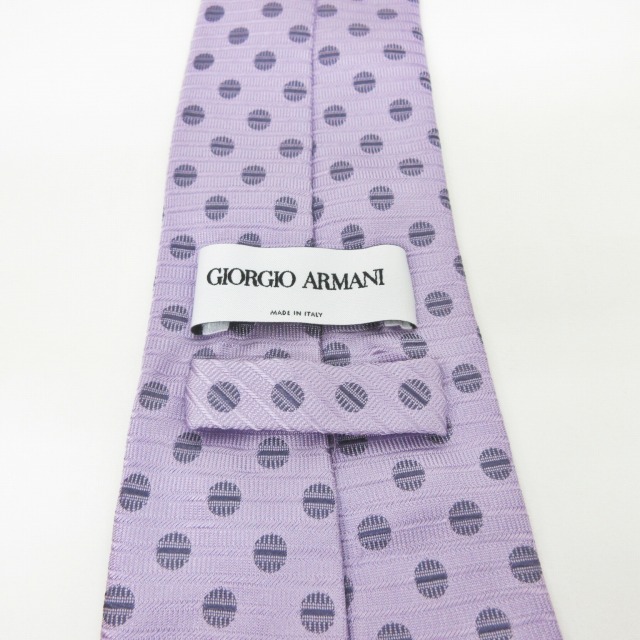 ジョルジオアルマーニ GIORGIO ARMANI ネクタイ シルク ドット 