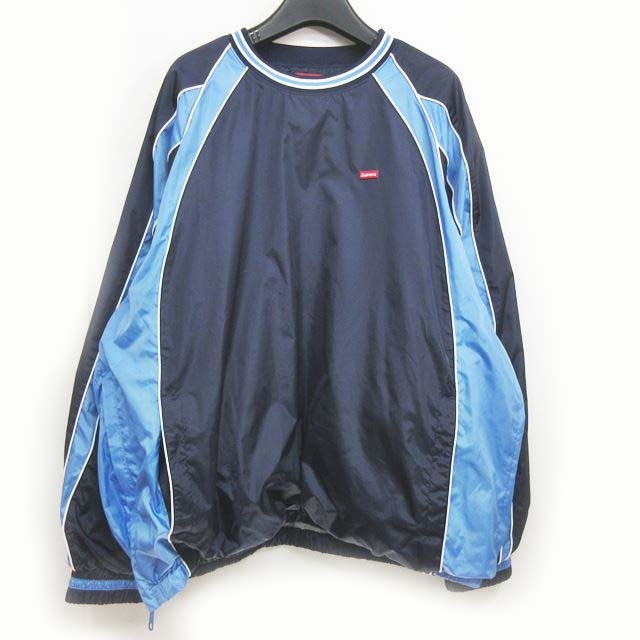 シュプリーム SUPREME 19AW 美品 Piping Warm Up Pullover ウォーム 