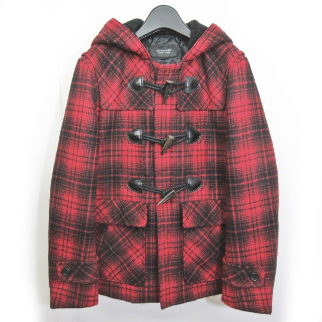 バーバリーブラックレーベル BURBERRY BLACK LABEL 美品 ダッフル 