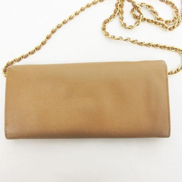 プラダ PRADA 1M1290 チェーンウォレット 長財布 サフィアーノ  