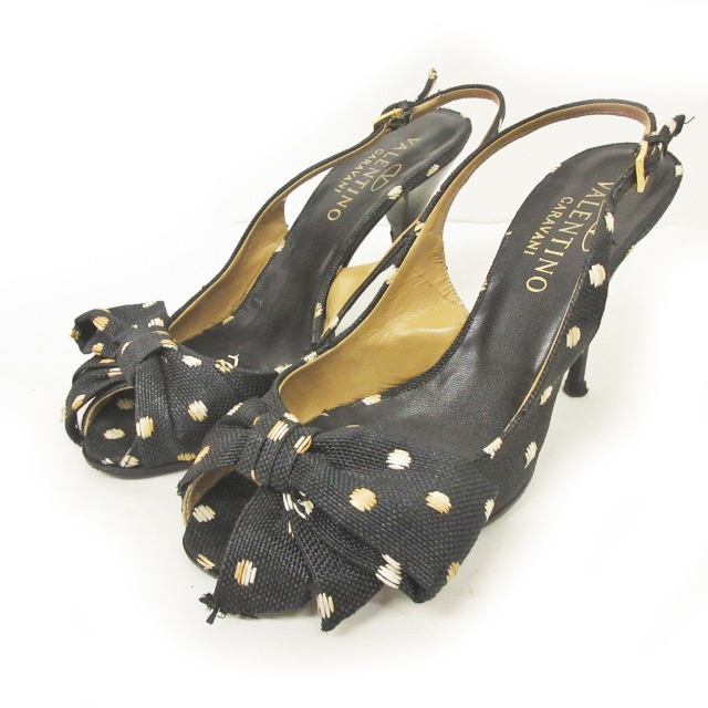 32%割引22cm【驚きの価格が実現!】 VALENTINO 水玉 サンダル 誠実 水玉 サンダル VALENTINO サンダル
