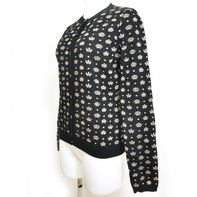 レッド ヴァレンティノ RED VALENTINO 美品 カーディガン ニット 長袖 総柄 王冠柄 クラウン柄 黒 ゴールド S 0614 STK レディース 049-902205300093 | ベクトルパーク レッド ヴァレンティノ RED VALENTINO 美品 カーディガン ニット 長袖 総柄 王冠柄 クラウン柄 黒 ゴールド S 0614 STK レディース 049-902205300093 | ベクトルパーク