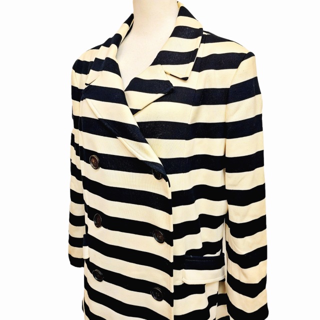 クリスチャンディオール DIOR ホワイト ダブルブレストコート 春 夏 秋