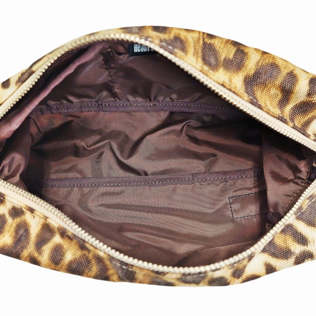 ヘッドポーター HEAD PORTER 美品 ショルダーバッグ ポーチ レオパード 