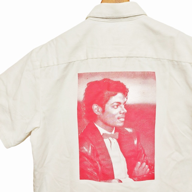 シュプリーム SUPREME 17SS Michael Jackson S/S Work Shirt マイケル 