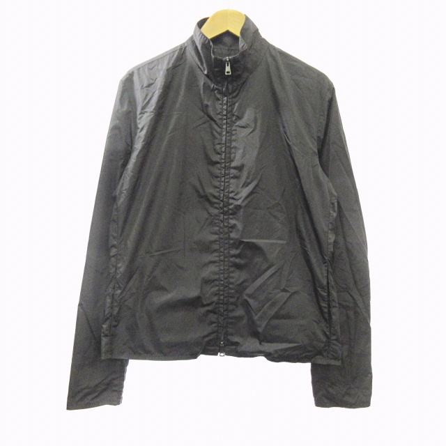 グッチ GUCCI シングル ライダース ジャケット ナイロン ダブルジップ 