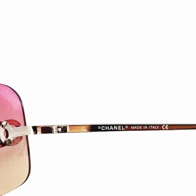 シャネル CHANEL 美品 4017-D サングラス メガネ 眼鏡 アイウエア 