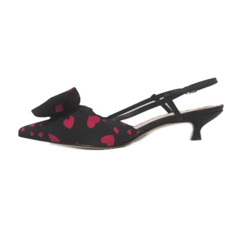 未使用品 ケイトスペード KATE SPADE パンプス サンダル リボン ハート 