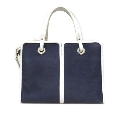 kate spade ネイビー ホワイト 2WAYバッグ 極美品』ケイトスペード 