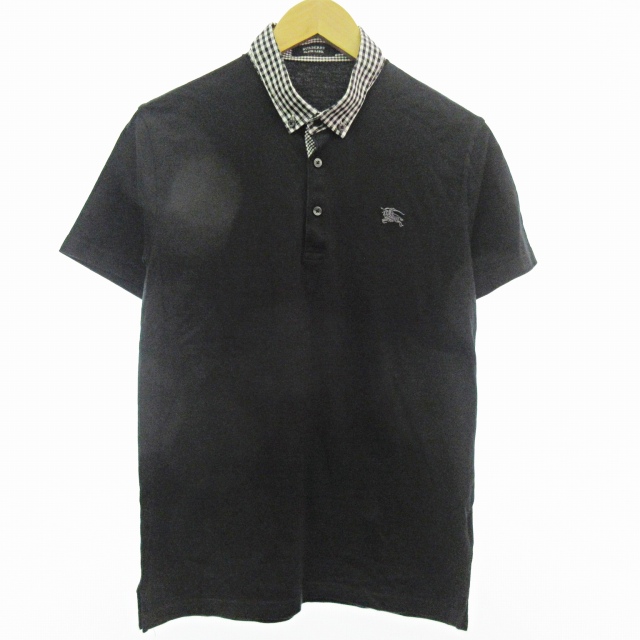 バーバリーブラックレーベル BURBERRY BLACK LABEL 美品 ボタンダウン 