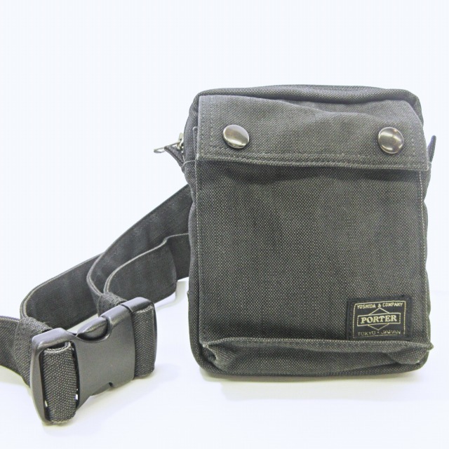 ウェストポーチ　ポーター　グレー ナイロン FORCE(フォース) 2WAY WAIST BAG | 吉田カバンホームページ