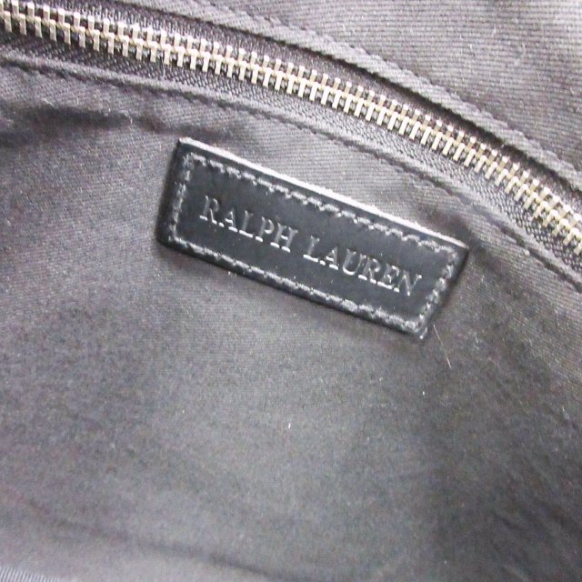 ラルフローレン RALPH LAUREN ミニボストンバッグ ハンドバッグ 千鳥格