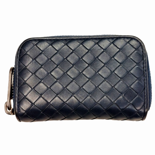 ボッテガヴェネタ BOTTEGA VENETA イントレチャート レザー コイン  