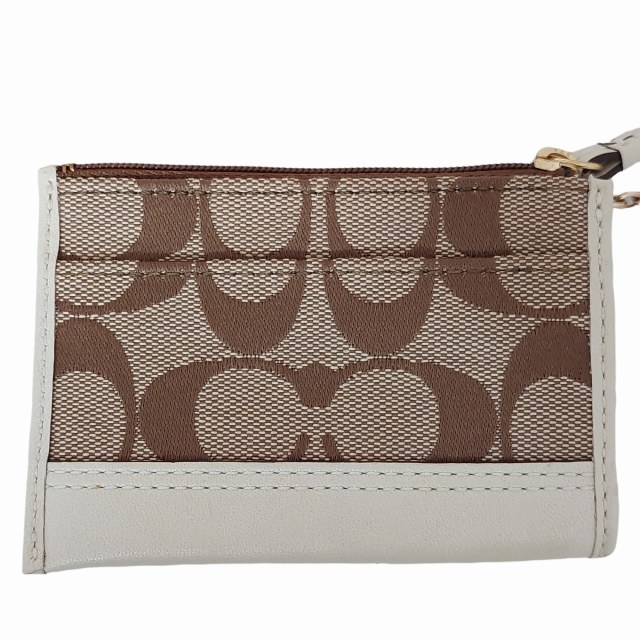 未使用品 コーチ COACH タグ付 41568 BKHRO シグネチャー ロゴ コイン 