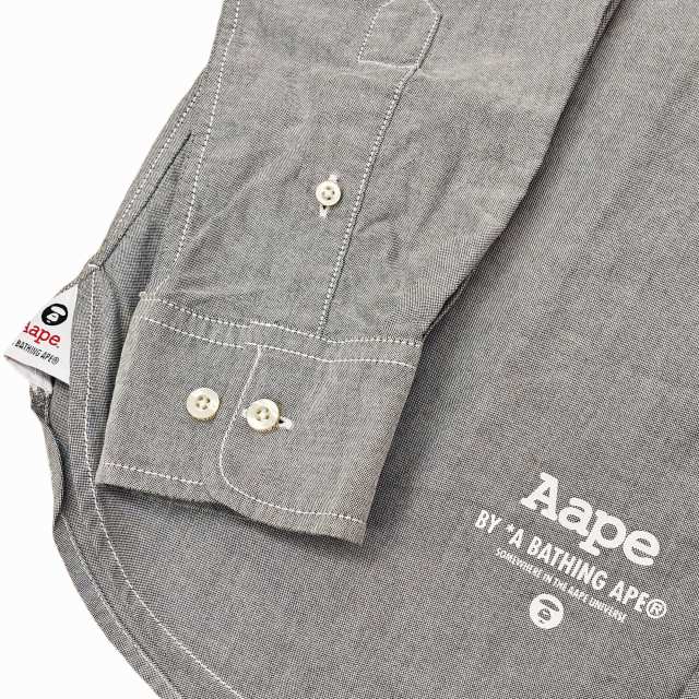 アベイシングエイプ A BATHING APE Aape 美品 BD 長袖シャツ ワーク 
