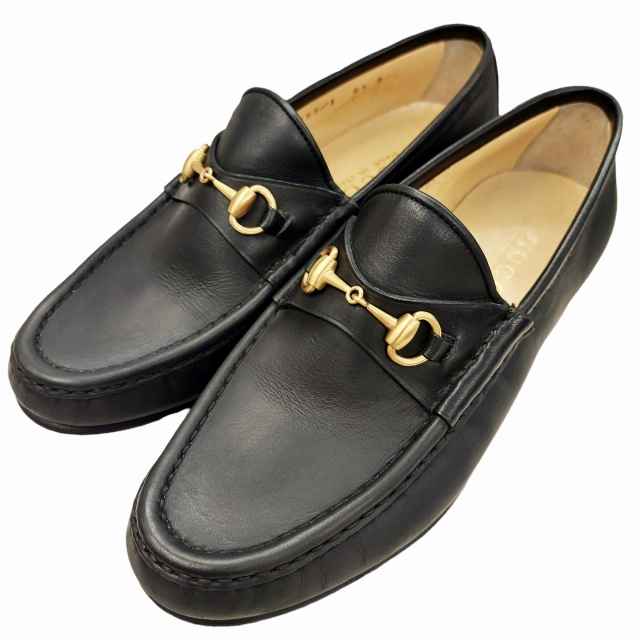 グッチ GUCCI ホースビット モカシン ローファー 革靴 シューズ 