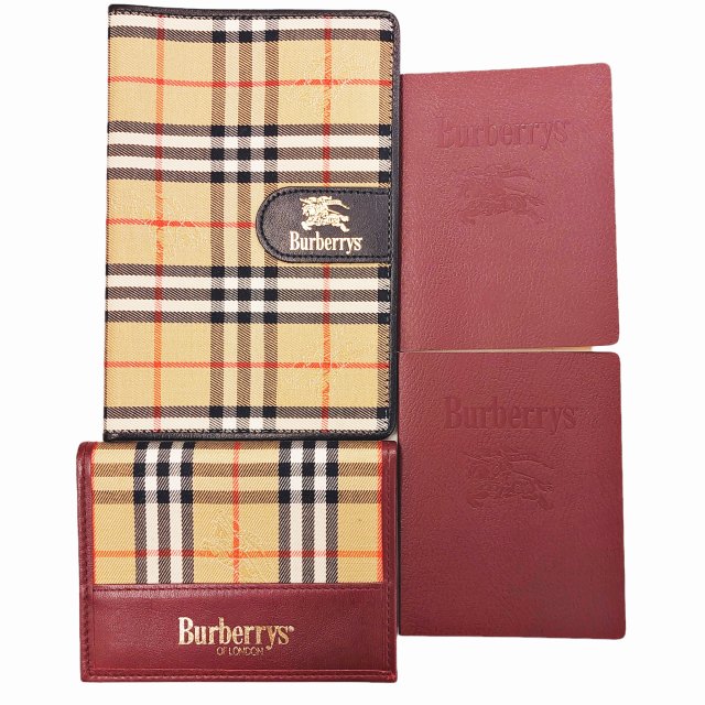 Burberrys バーバリー 手帳 手帳カバー 面白かっ ノバチェック