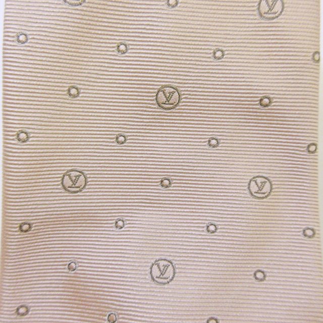 ルイヴィトン LOUIS VUITTON 美品 ネクタイ レギュラータイ ドット柄 