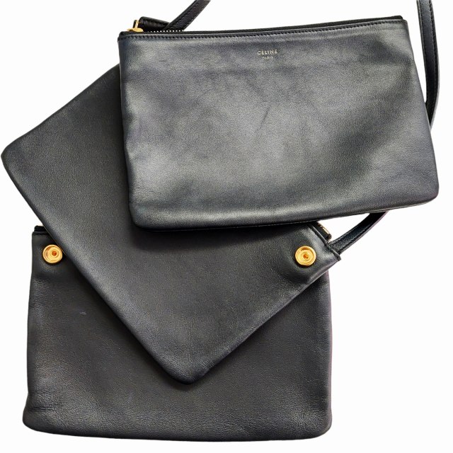 セリーヌ CELINE S-LM-3197 トリオバッグ スモール ショルダーバッグ  