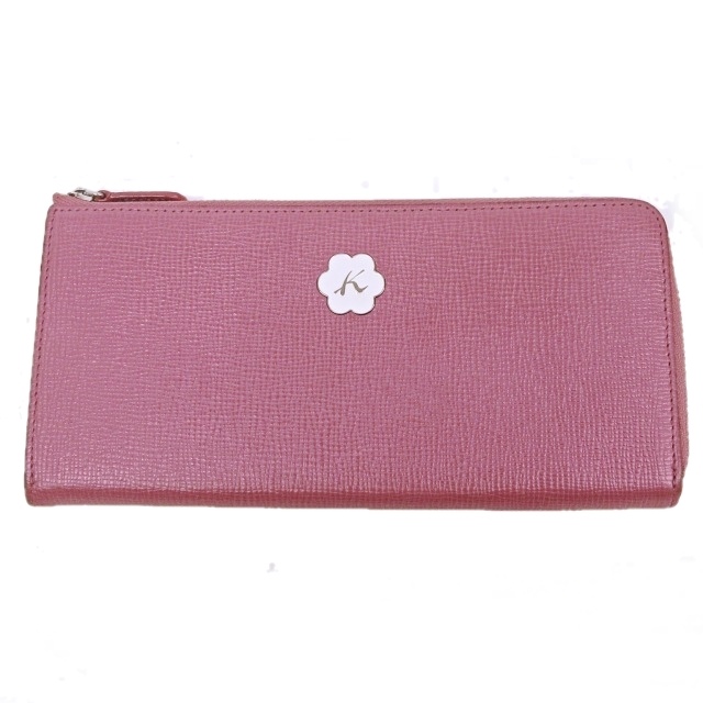 キタムラ Kitamura 長財布 ロングウォレット L字ファスナー ロゴ