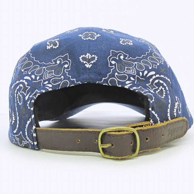 シュプリーム SUPREME 21SS Bandana Camp Cap キャンプ キャップ 帽子 