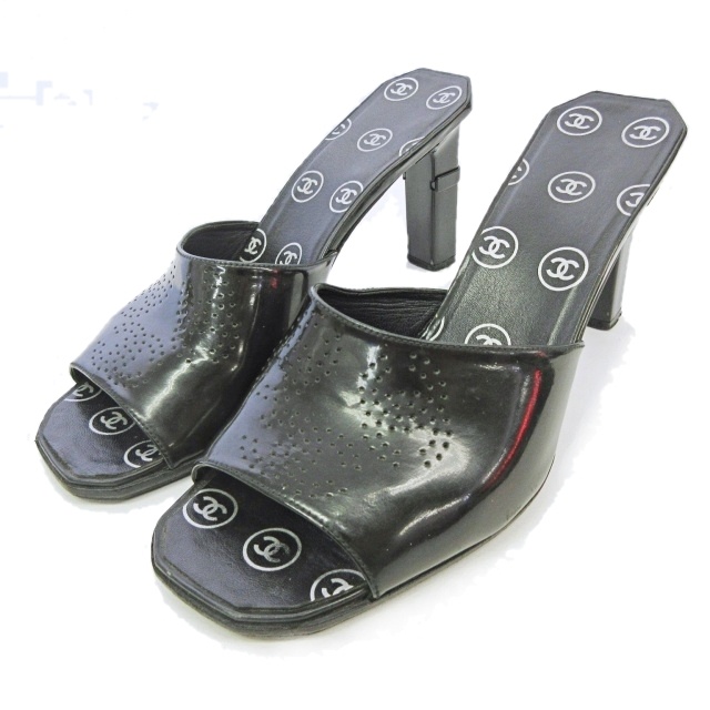 シャネル CHANEL トリプルココ ココマーク ミュール サンダル  