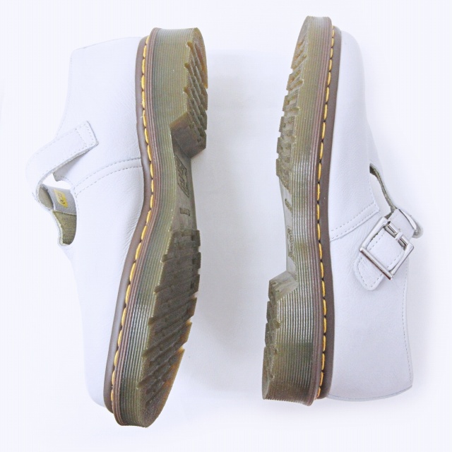 ドクターマーチン DR.MARTENS 美品 POLLEY Tバーシューズ レザー 