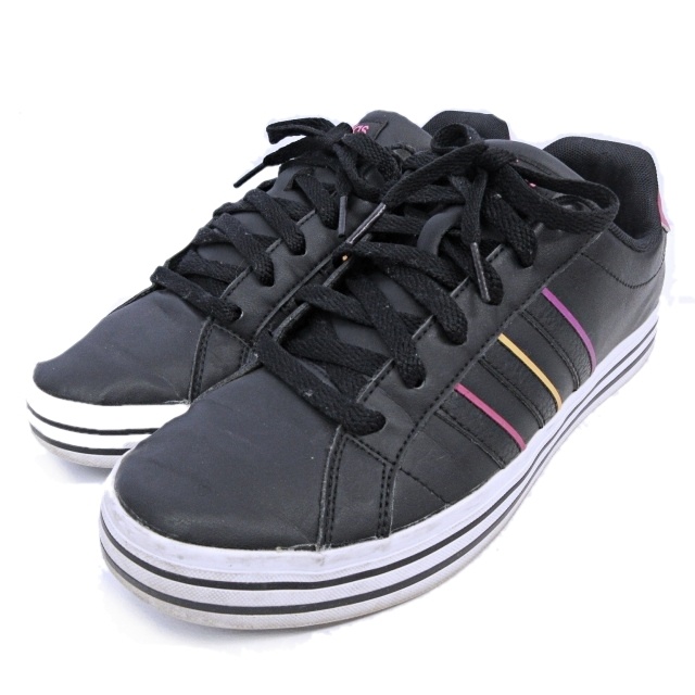 アディダスネオ Adidas Neo ウィークリー W Aw5175 スニーカー ローカット 黒 ブラック 系 7 1 2 24 5cm 1027 レディース 049 ベクトルパーク