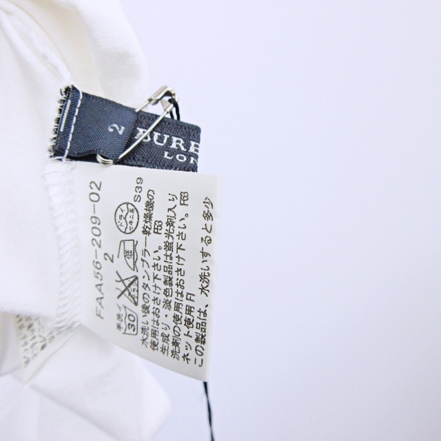 バーバリー ロンドン BURBERRY LONDON タグ付 ブラウス カットソー 